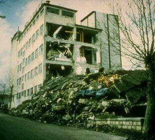 Erdbeben in Campania 1980, Italien