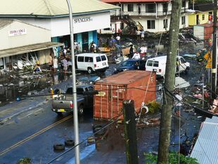 Samoa: Erdbeben
